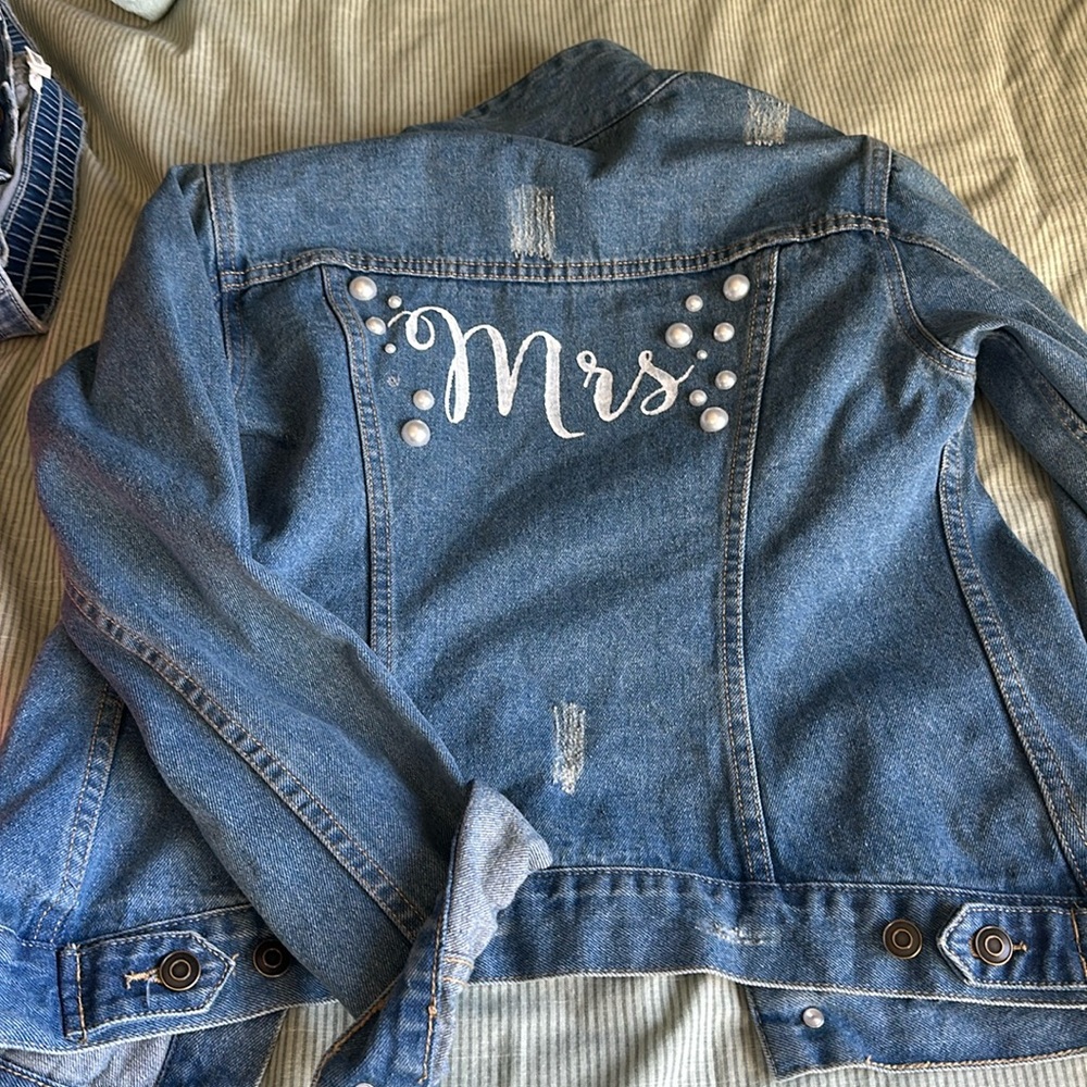 MRS Denim Jean Jacket- Size S